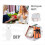 50pcs Blank Motel Keychain Bulk with Key Rings B 5