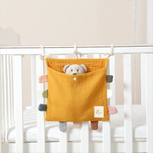 Baby Bed Side Organiser Cotton Bed Storage Bag C