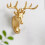 Wall Mounted Hooks Animal Head Rack Coat Caps Wall Hanger A 6