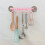 Strong Adhesive Hooks 6 Rows Traceless Hooks White & Blue 3