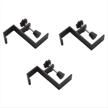 Non-Punched Bag Hook Desk Side Bag Hanging Tool Black