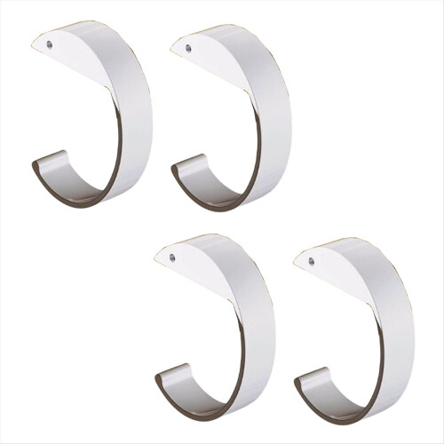 Round Non-Punched Bag Hook Desk Side Bag Hanging Tool Removable B