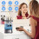 Electric Makeup Brush Cleaner with Clean Mat Black 5