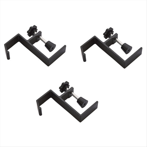 Non-Punched Bag Hook Desk Side Bag Hanging Tool Black 1
