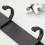 Kitchen Punch-Free Hook Nordic Space Aluminium Single Hook 6 Hooks 5