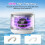 Ultrasonic Retainer Cleaner,45kHz Denture Cleaner Machine Eu Plug 3