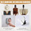 6PCS Self Adhesive Hooks Heavy Duty Adhesive Towel Wall Shower Hook 5