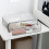 Clear Plastic Storage Drawer for Dresser Bathroom Tabletop Organizer 4