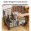 Nordic Iron Clothes Basket Fre Home 4