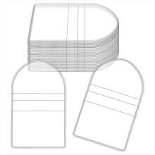 Single Pocket Coin Flip Coin Sleeves Holders (2.2 x 2 Inch Round)