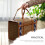 Fruit Basket Simple Handheld Picnic Food Container 30x15x20cm,A 3