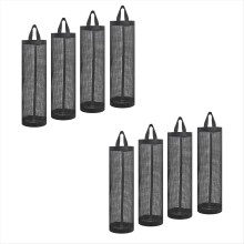 bag storage rack Hanging storage bag dispenser Trash bag organizer