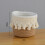 Makeup Brush Holder Comb Brush Storage Basket Boho Style Basket, A 6