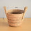 Woven Handheld Flower Baskets Rattan Plant Pots Storage Baskets A 4