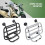 Motorcycle Front Shelf Luggage Rack Storage Rack for Black 3