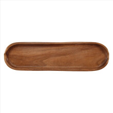 Teak Rectangular Wooden Plate Fruit Plate Snack Plate Sushi Plate