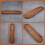 Teak Rectangular Wooden Plate Fruit Plate Snack Plate Sushi Plate 5