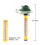Tecknad pooltermometer Flytande pooltermometer utomhus 6