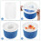 20PCS Pool Skimmer Filter Pool Skimmer Sock Reusable Filter Baskets 6