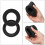 Patio Table Umbrella Hole Ring Plug, Umbrella Sleeve Stabilizer,Black 5