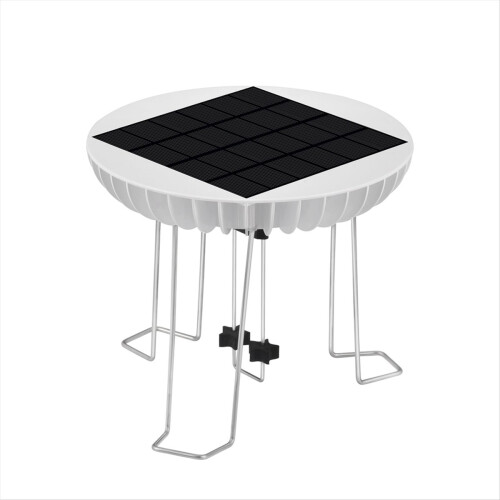 Solar Water Agitator, Circular Water Wave Generator, Landscaping Tool 2
