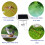 Solar Water Agitator, Circular Water Wave Generator, Landscaping Tool 5