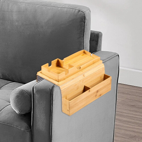 wood Couch Cup Holder
Practical Sofa Armrest Tray 2