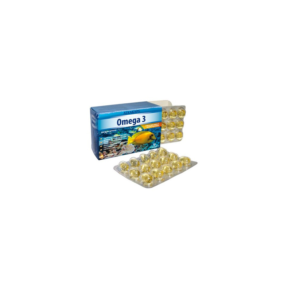 Alpha-Herb Alkakaps Omega 3 60 Capsules