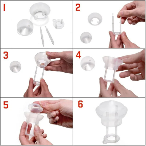 Mist Maker 12 LED Mister Fogger Electric Ultrasonic Atomizer EU Plug 2