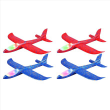 2Pack LED Light Airplane Toys Throwing Foam Plane Birthday Favors