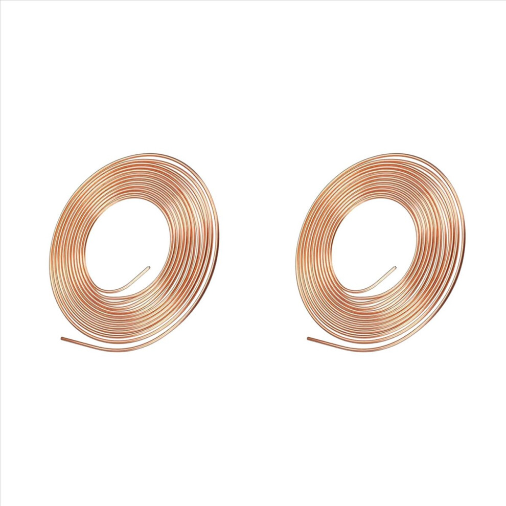 32.8 Ft Brake Pipe Copper Plated Steel Pipe 3/16 Inch Car Brake Hose 4712746117473