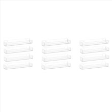 Clear Acrylic Spice Shelf for Wall Kitchen Pantry Cabinet Door 4 Pack