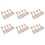 4Pc Carbon Brushes for DTD146 Electric Hammer Drilling Machine 1