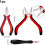 1 Pack 45 Steel Jewelry Bead Crimper Tools Crimping Plier 4