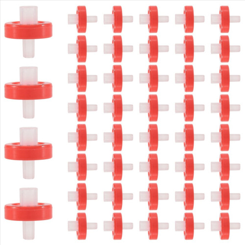 100 PCS Syringe Filter PTFE,Syringe Lab Filter 13mm Membrane Diameter 2