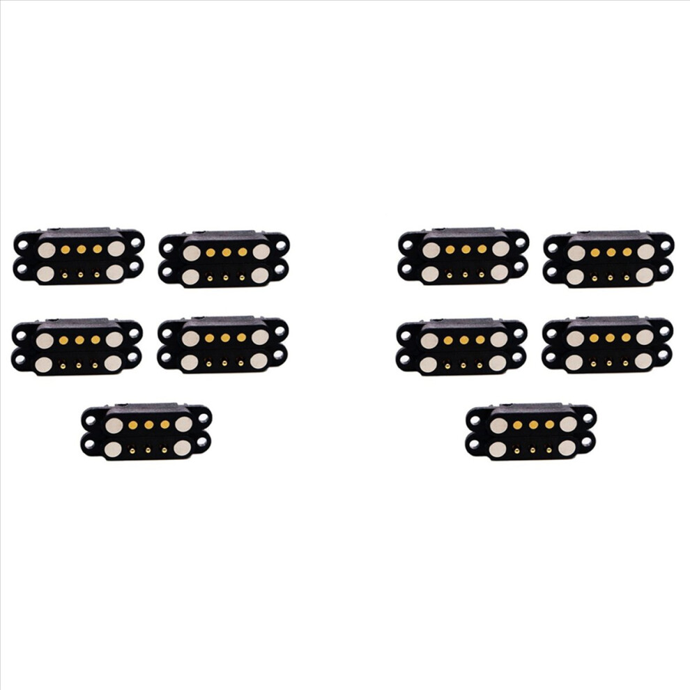 5Pair Magnetic Pogo Pin Connector 3Pin Pogopin Male Female 2.54 Mm 4712746124419
