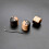 3Pcs Wooden Tone Volume Control Knob Tone Control Knob Set 5