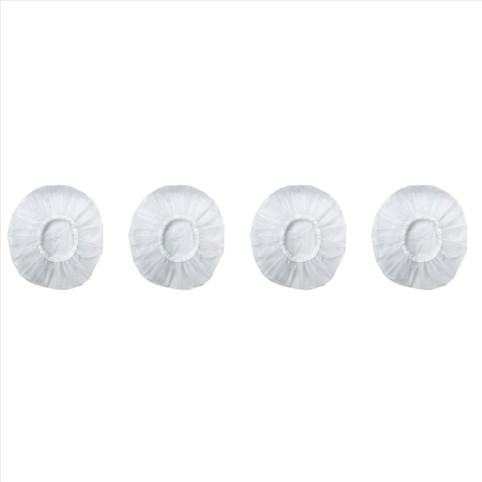1Pcs Household Waterproof Shower Cap, Swimming Shower Cap(White)-image-OPC-PMGF7MP-NEW