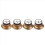 4 Pcs Speed Control Knobs 2 Tone 2 Volume for LP Guitar 6