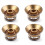 4 Pcs Speed Control Knobs 2 Tone 2 Volume for LP Guitar 5