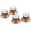 4 Pcs Speed Control Knobs 2 Tone 2 Volume for LP Guitar 2