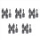 6-Pack E26/ E27 Bulb ES Screw Lampholder for Ceiling/Pendent/Floor 7
