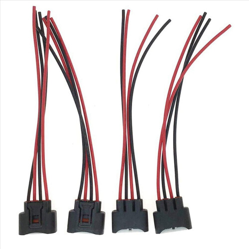 4PCS Ignition Coil Female Connector Plug for 1