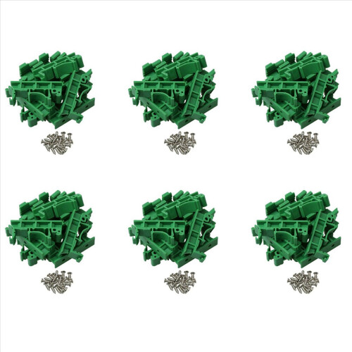 20Pcs DRG-01 PCB for DIN 35 Rail Mount Mounting Support Adapter