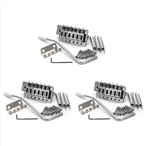 52.5mm Guitar for Tremolo Bridge Set,Silver