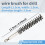 Bore Brush for Power Drill Cleaning Wire Brush with Hex Shank Handle 5