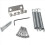 52.5mm Guitar for Tremolo Bridge Set,Silver 3