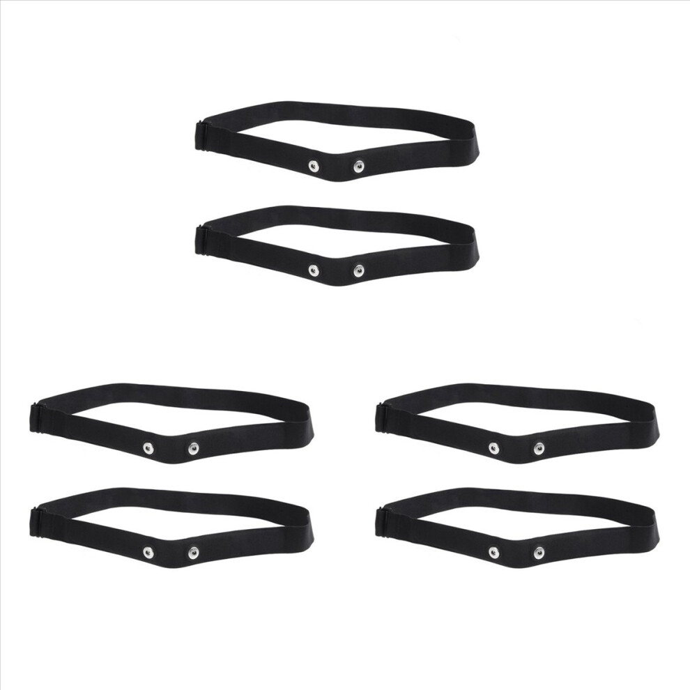 2Pcs Elastic Heart Rate Chest Strap Bands