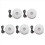 LED Colored Rotating Crystal Display Base Stand with USB Cable 1
