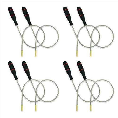 2PCS Flexible Magnetic Pickup Tool, Bendable Magnetic Pickup 2LB
